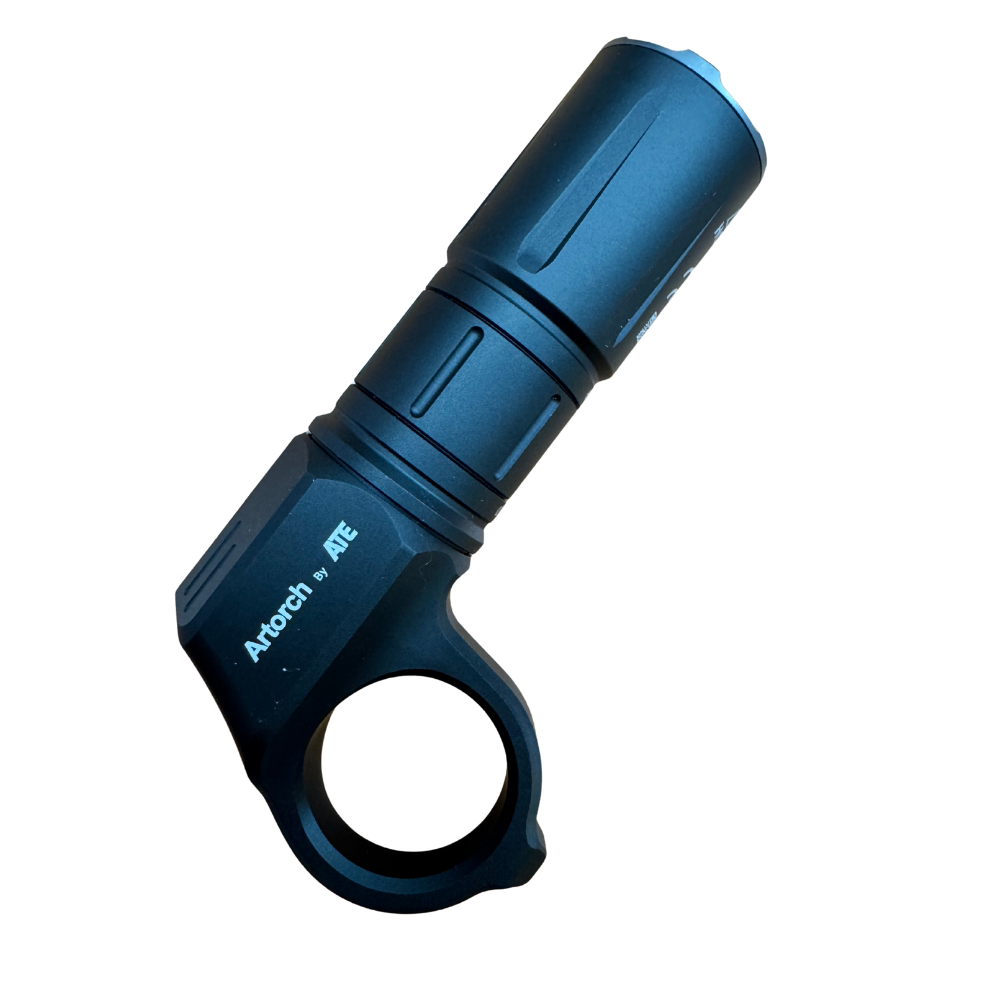 NEXTORCH ARTORCH Compact EDC Tactical Flashlight – 1600 Lumens with Finger Ring & Glass Breaker